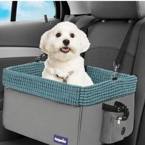 Petprsco Pet Car Seat for Small Dogs & Cats 20lbs